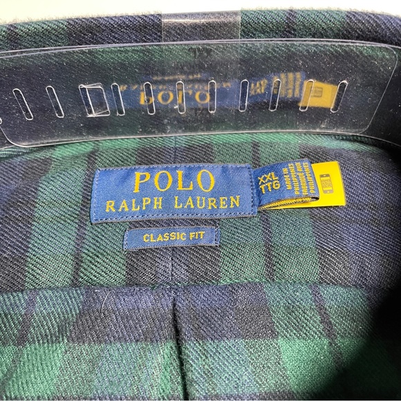 Polo Ralph Lauren Classic Fit Plaid Shirt 2XL - Picture 7 of 8